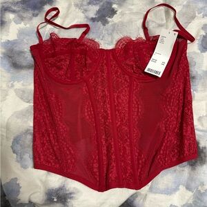 Urban outfitters corset top